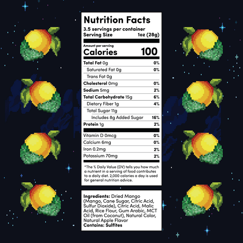 Green Apple Mango Bites (Level 3) (1-Pack)