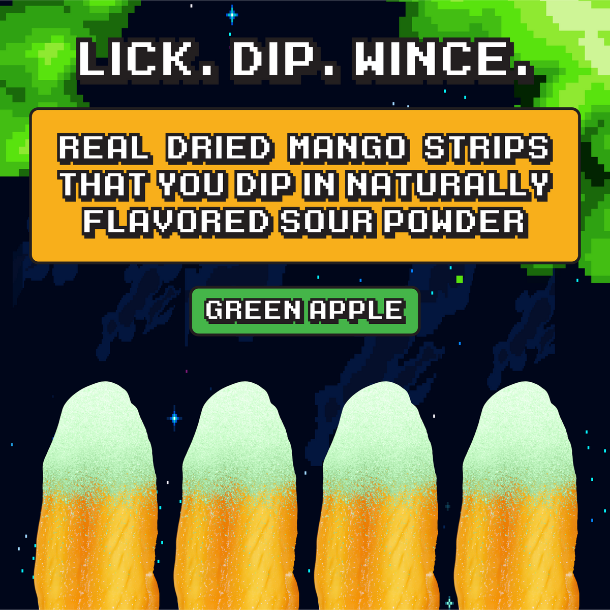 Level 3 Green Apple Mango Dippers (1-Pack)