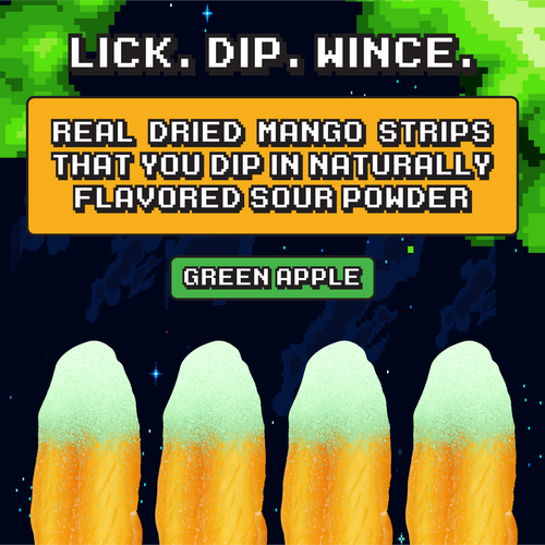 Level 3 Green Apple Mango Dippers (1-Pack)