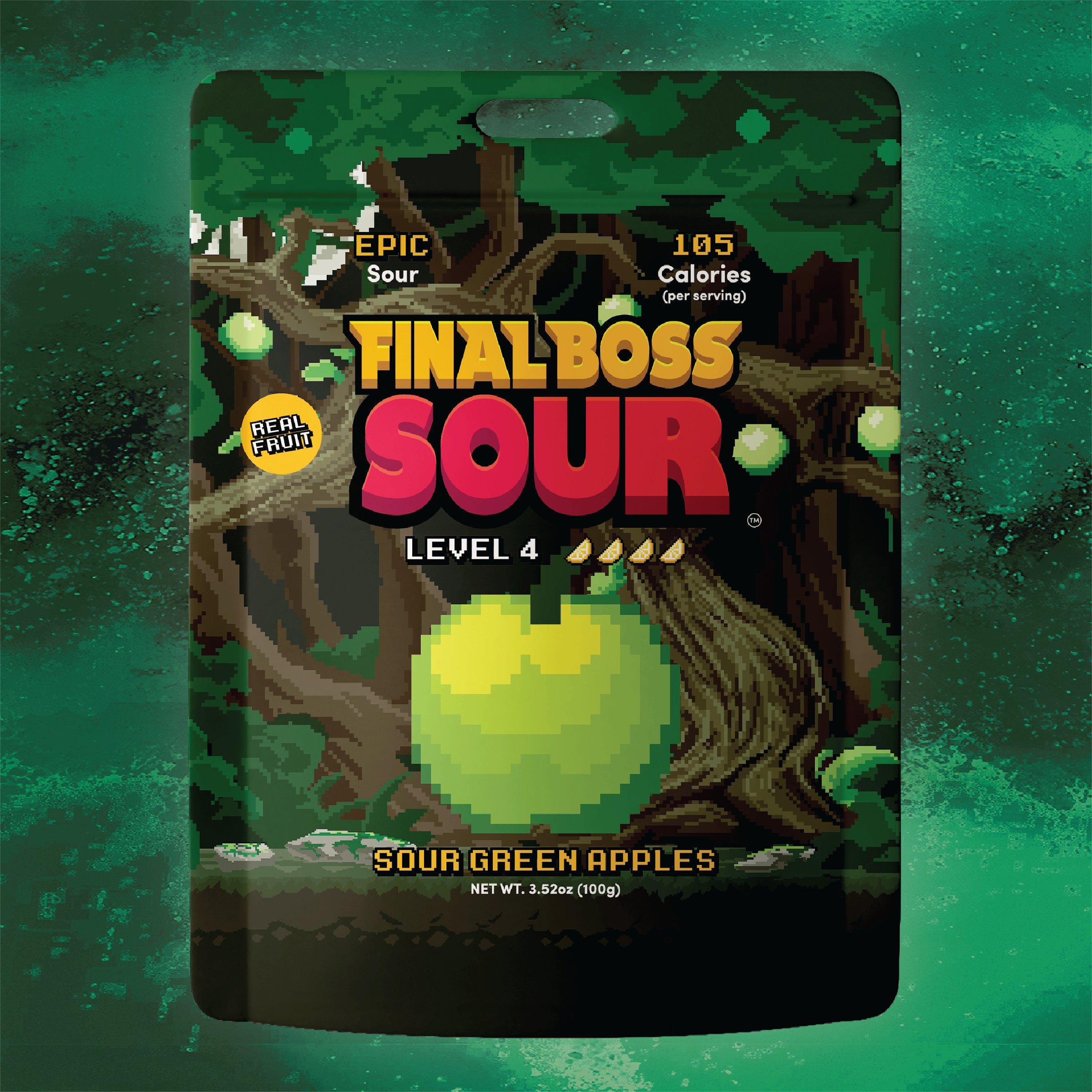 Level 4 Green Apple (4-Pack)