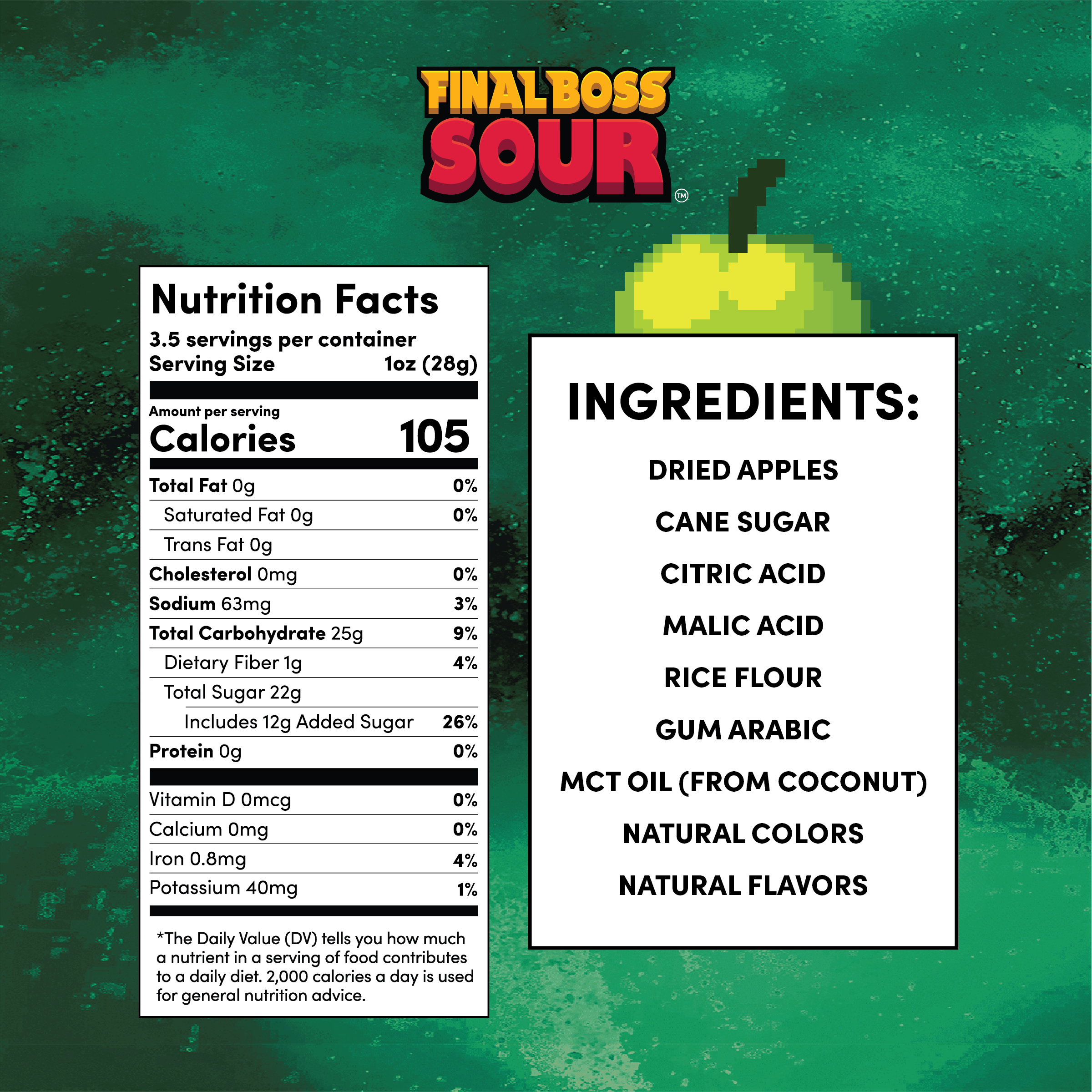 Level 4 Sour Green Apple (1 or 4-Pack)