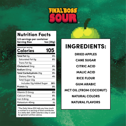 Level 4 Sour Green Apple (1 or 4-Pack)
