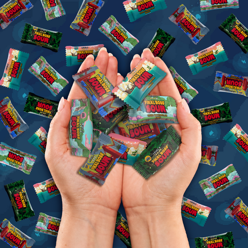 Halloween 4 Sour Level Variety Pack (80 bags)