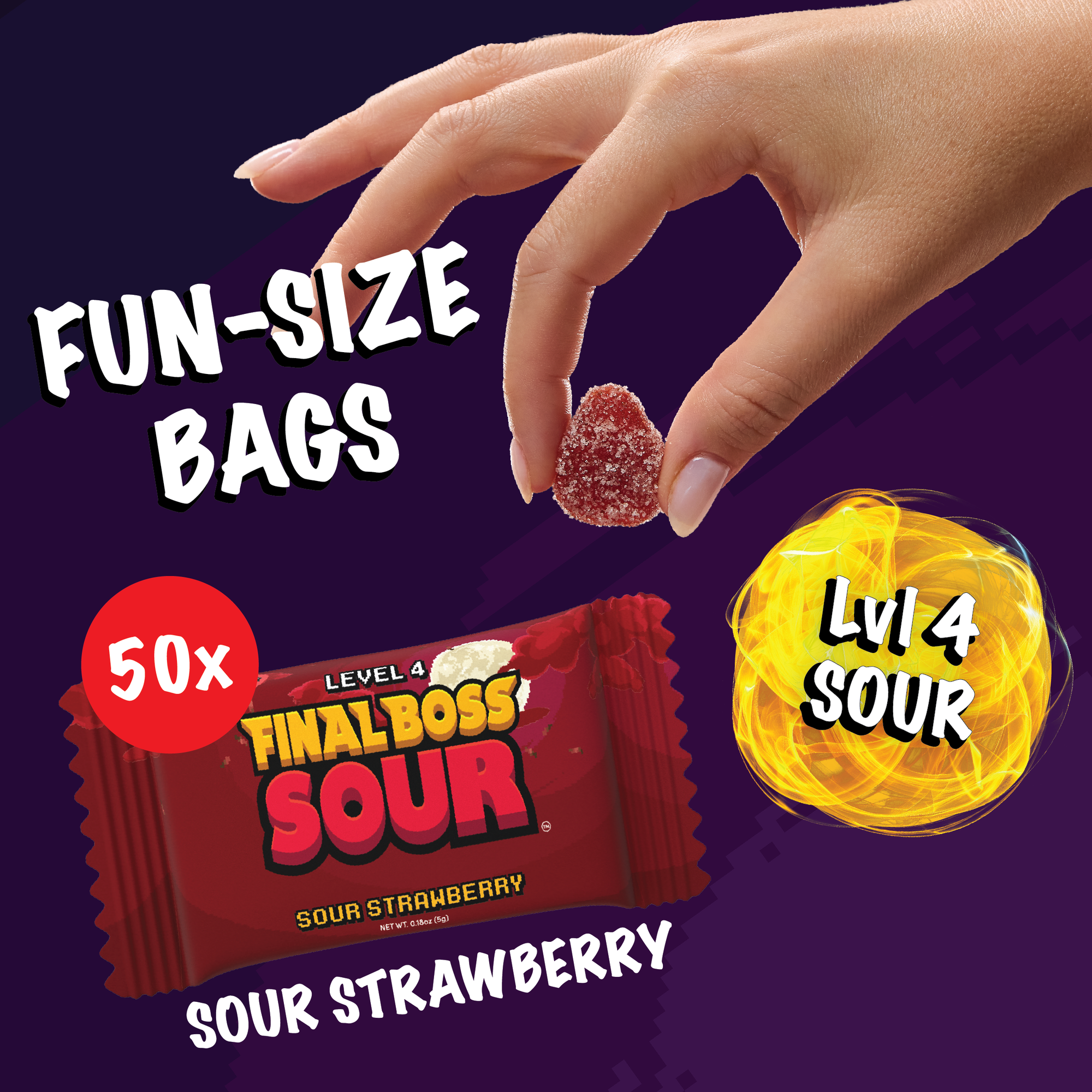 Halloween Level 4 Fun Size (50 or 100 Pack)
