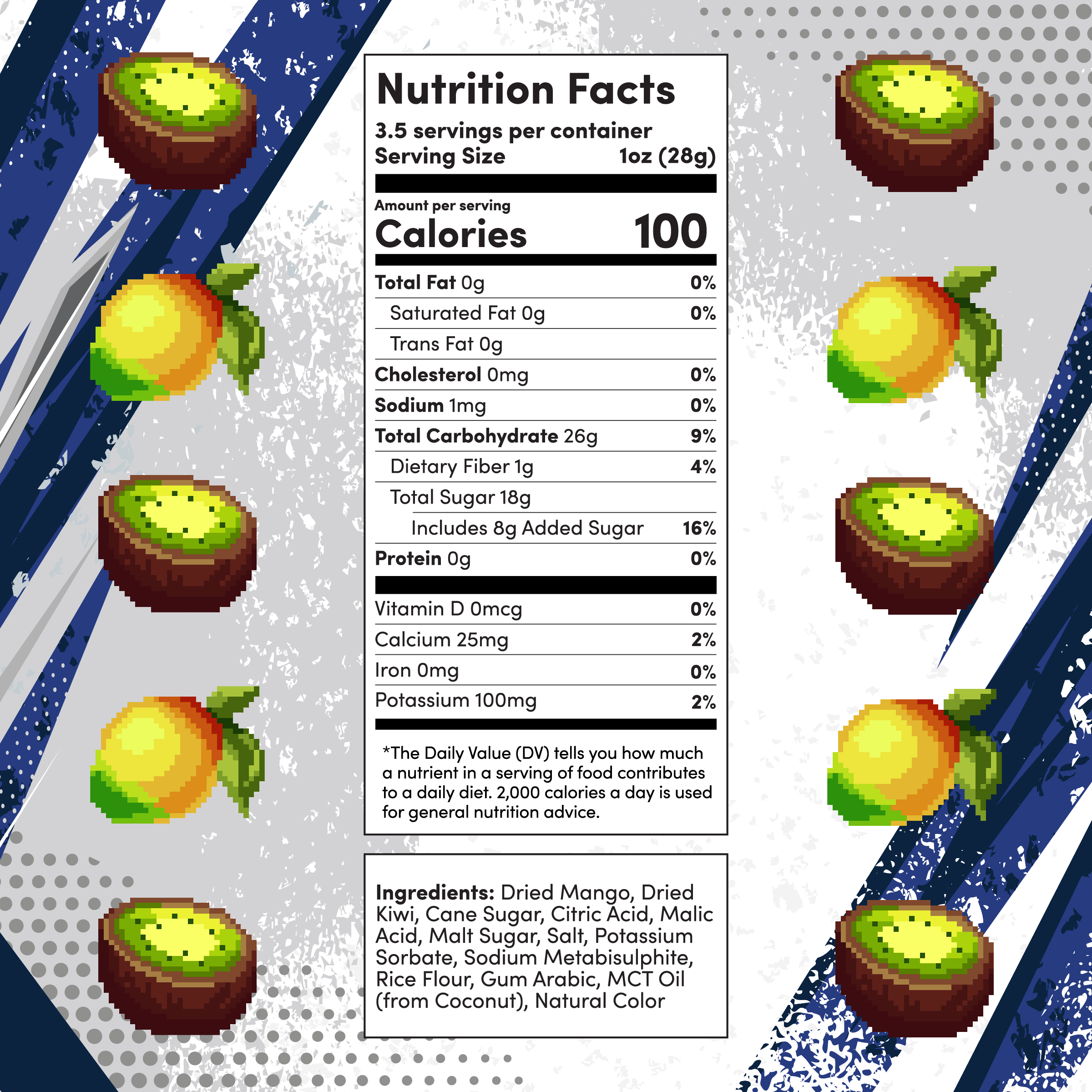 NEW Jazz Chisholm Jr's Kiwi-Mango Double Play (4 Pack)