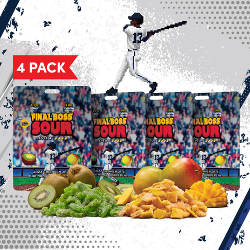 NEW Jazz Chisholm Jr's Kiwi-Mango Double Play (4 Pack)