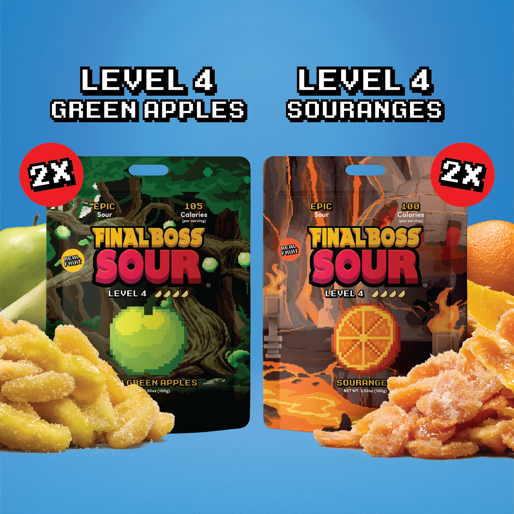 Level 4 Bundle (Oranges x Apples) (4-Pack)