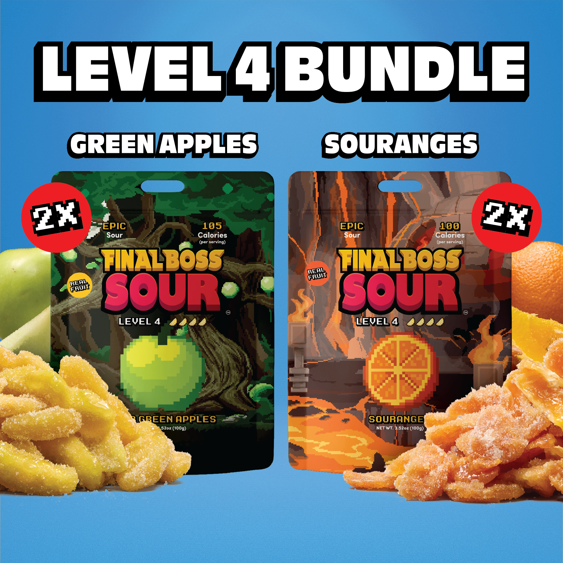 Level 4 Bundle (Oranges & Apples) (4-Pack)