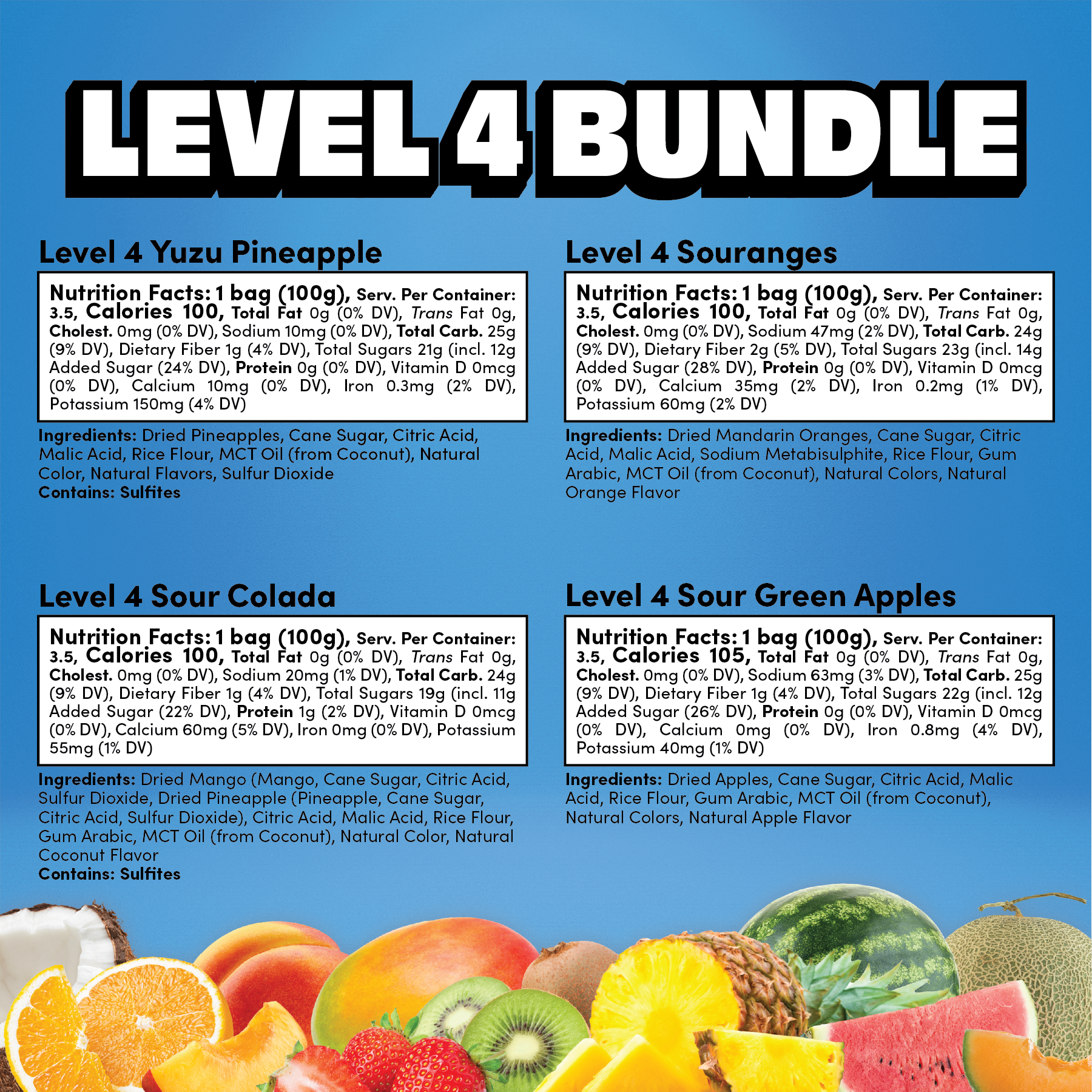 Level 4 Bundle (4-Pack Variety)
