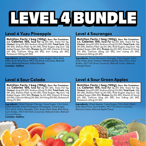 Level 4 Bundle (4-Pack Variety)