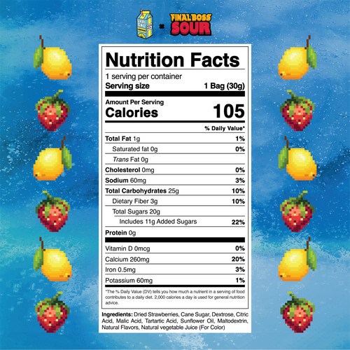 Lyrical Lemonade: Sour Candy - Strawberry Lemonade (Level 1) (12-Pack)