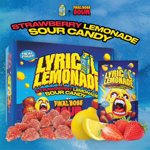 Lyrical Lemonade: Sour Candy - Strawberry Lemonade (Level 1) (12-Pack)
