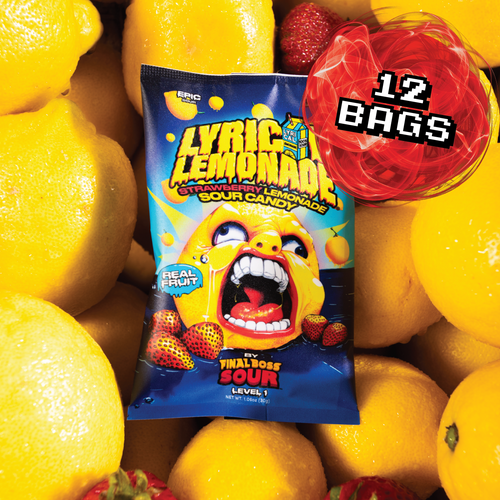 Lyrical Lemonade: Sour Candy - Strawberry Lemonade (Level 1) (12-Pack)