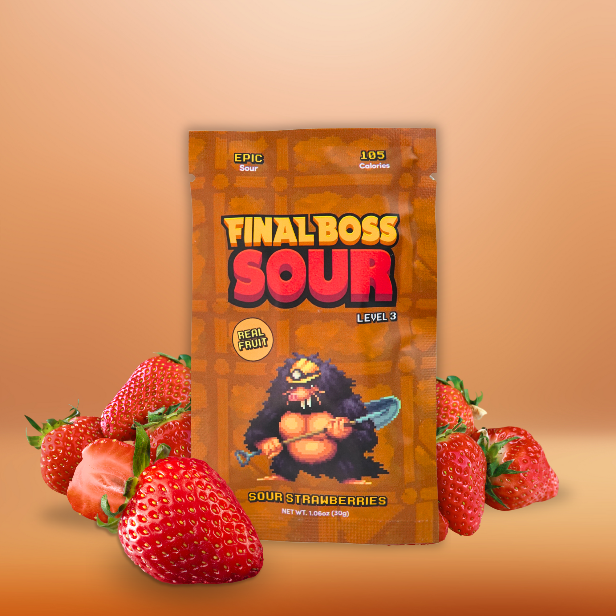 Level 3 Strawberry Pouch