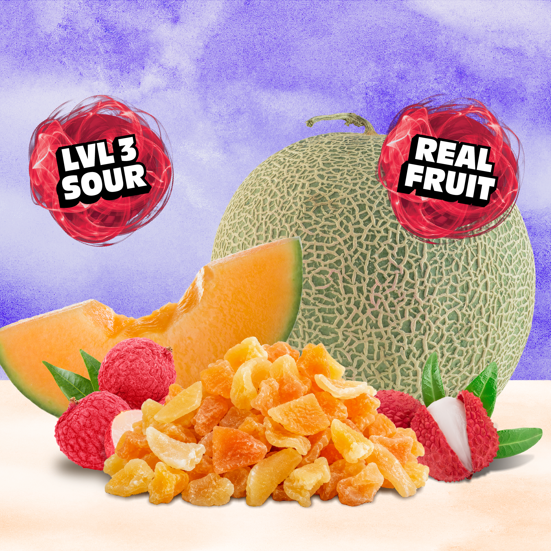 Level 3 Sour Lycheeloupes (4-Pack)