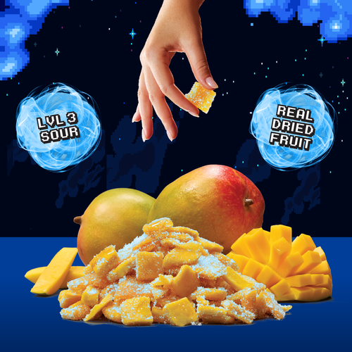 Blue Razz Mango Bites (Level 3) (4-Pack)