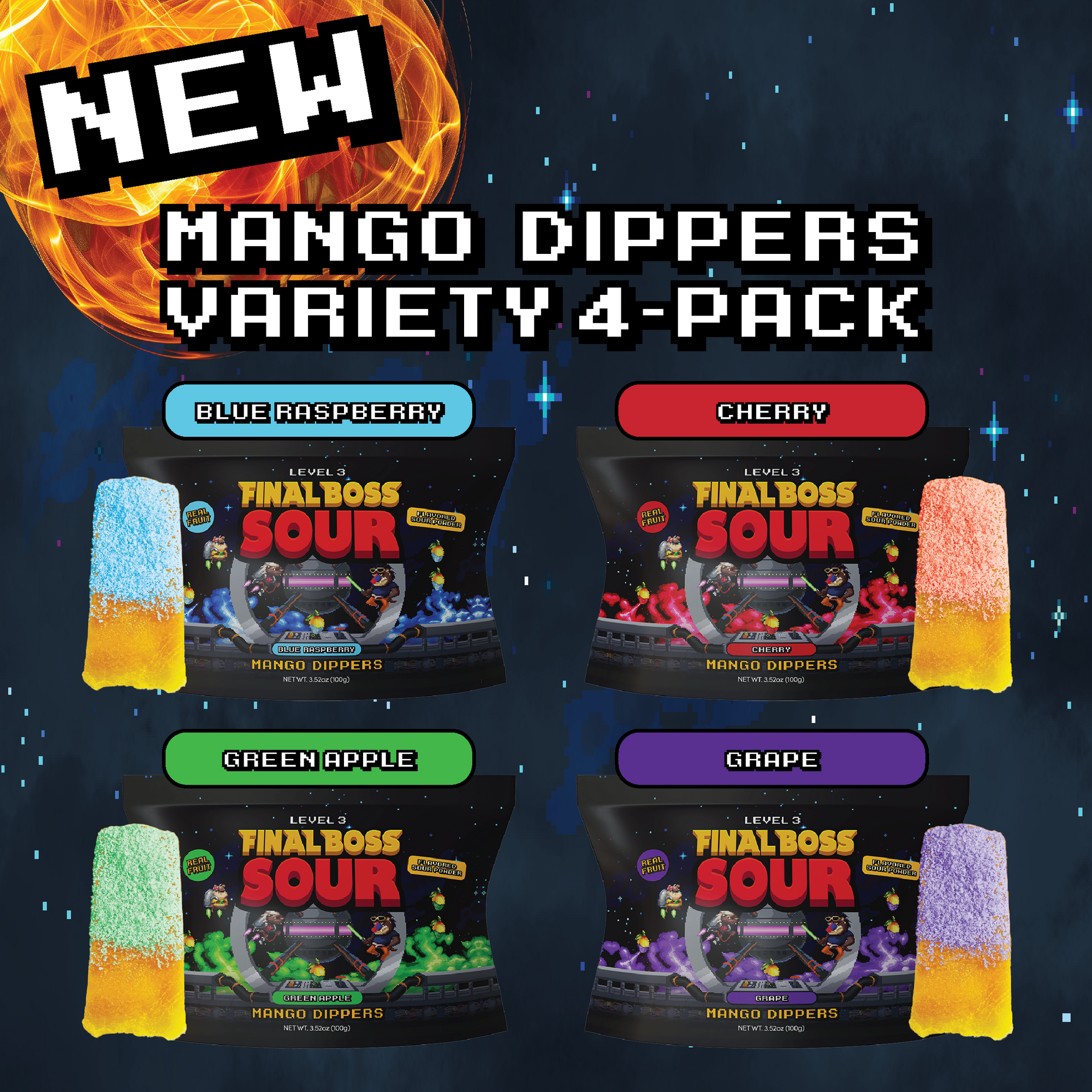 Mango Dipper Variety Pack (4-Pack)