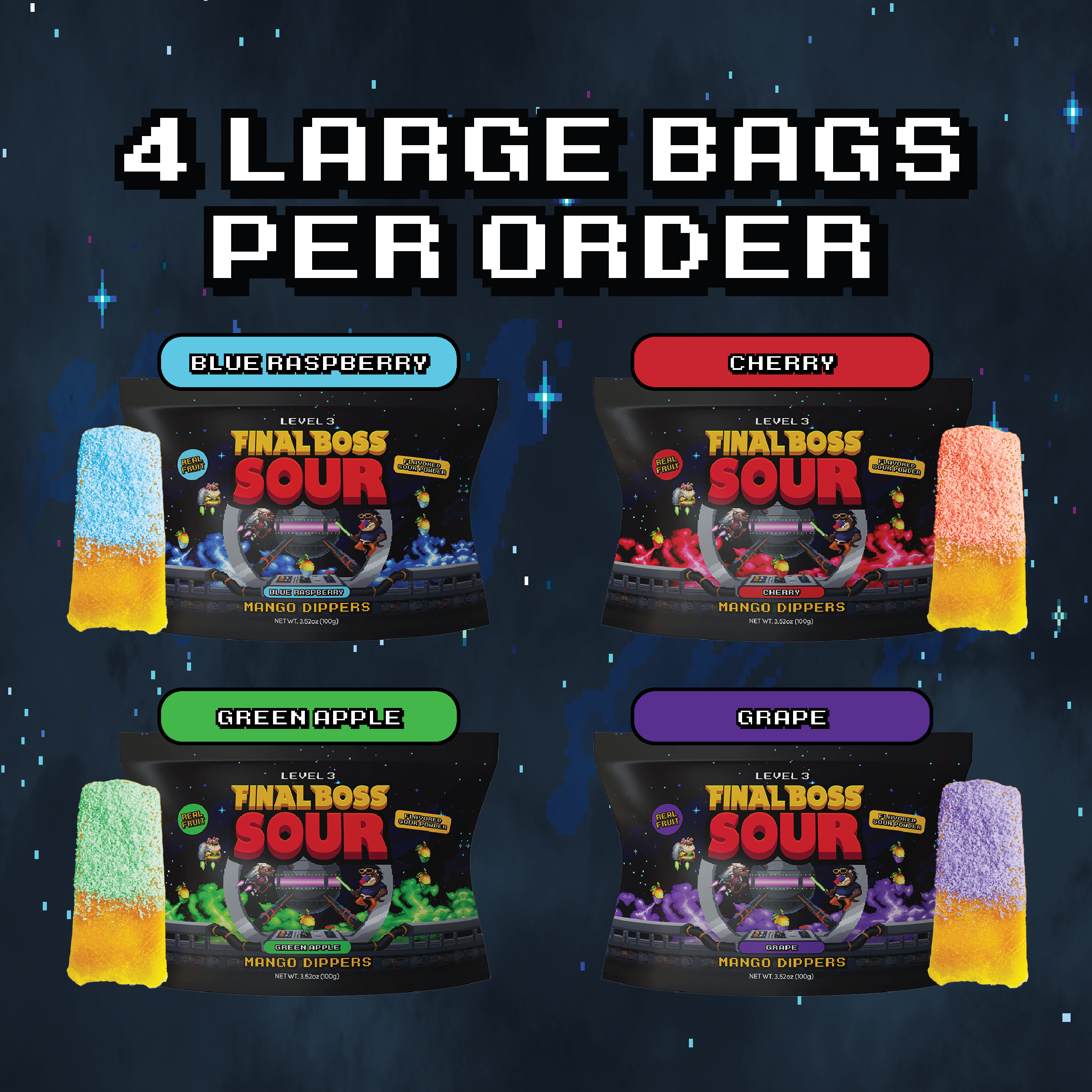 Mango Dipper Variety Pack (4-Pack)
