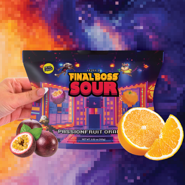a..　SOUR COLA×2SOUR MELON×2の合計4セット Level 2 Sour Orange Passionfruit (4-Pack) – Final Boss Sour