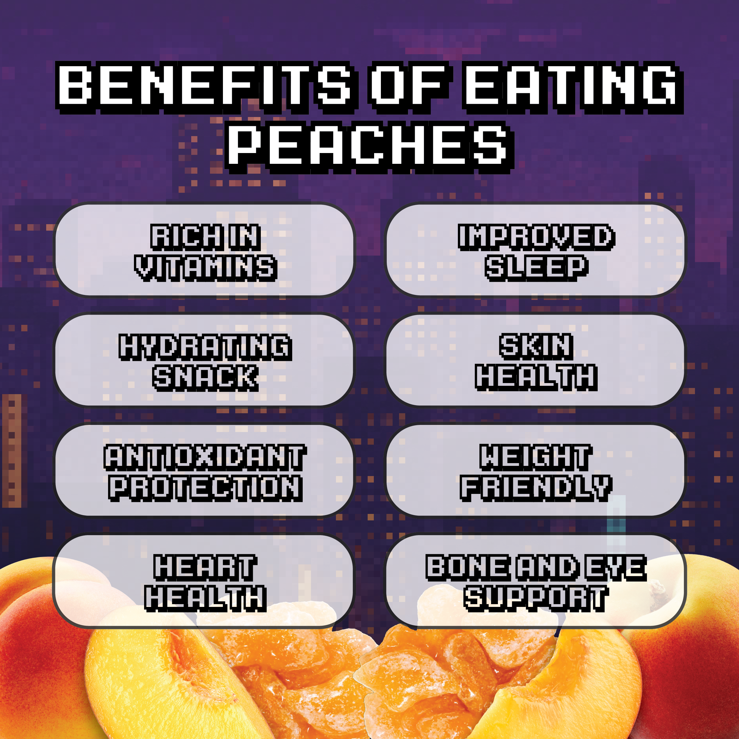 Punch-Out Peaches (Level 3) (4-Pack)