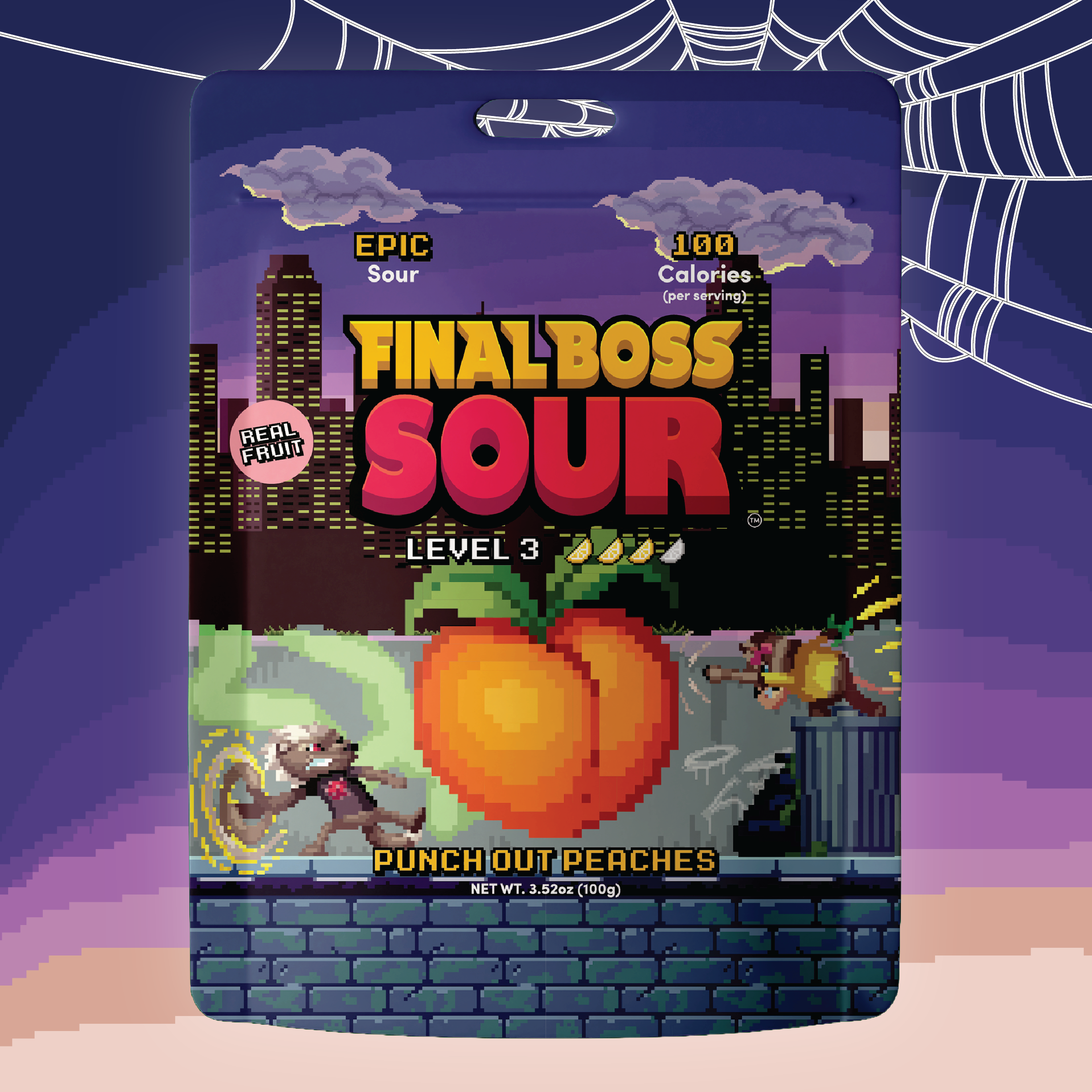 Level 3 Punch-Out Peaches (4-Pack)