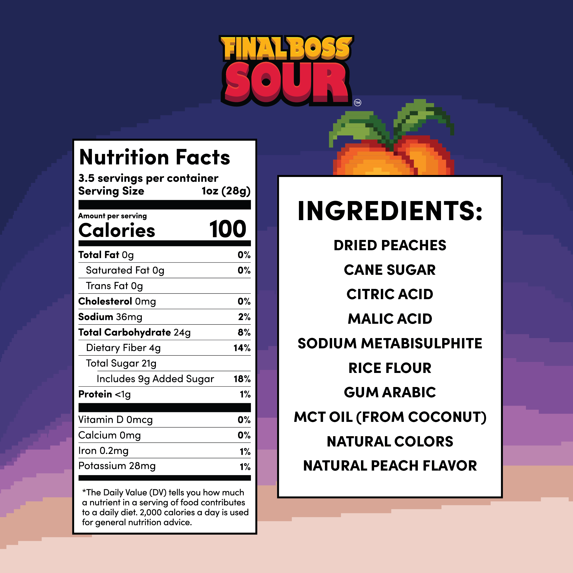 Punch-Out Peaches (Level 3) (4-Pack)