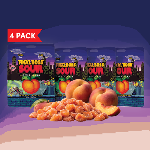 Punch-Out Peaches (Level 2) (4-Pack)