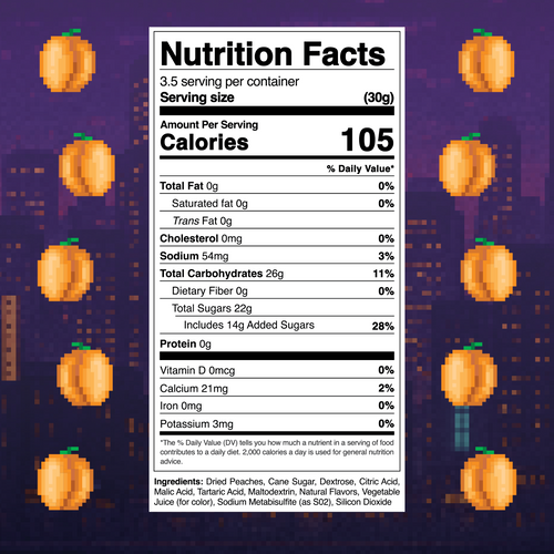 Punch-Out Peaches (Level 2) (4-Pack)