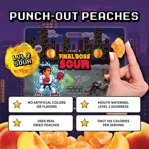 Punch-Out Peaches (Level 2) (4-Pack)