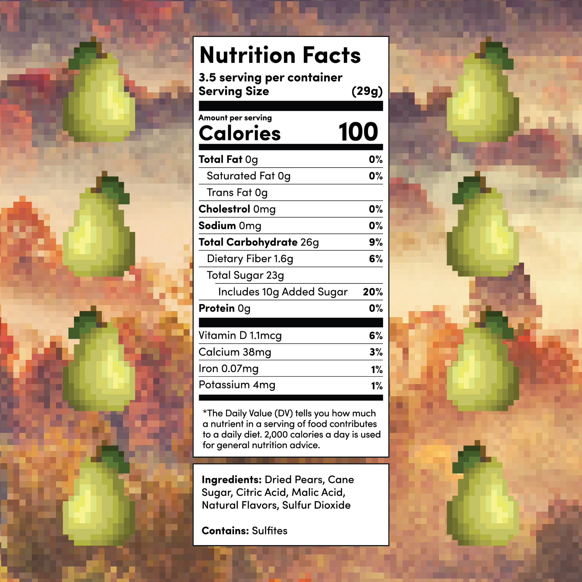 Sour Pears (Level 2) (4-Pack)
