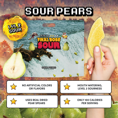 Sour Pears (Level 2) (4-Pack)