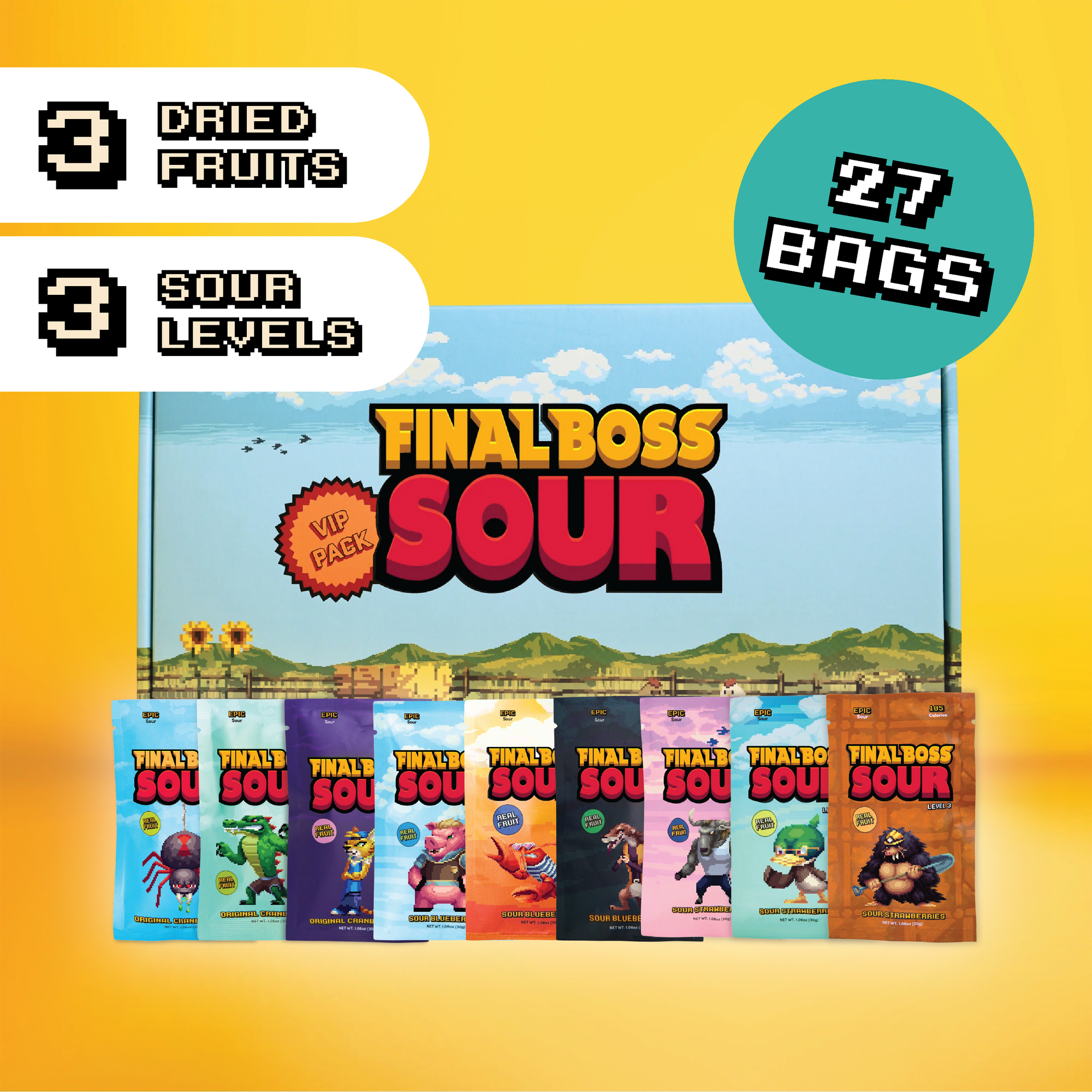 Ultimate Sour Sampler Box (27 Pack)