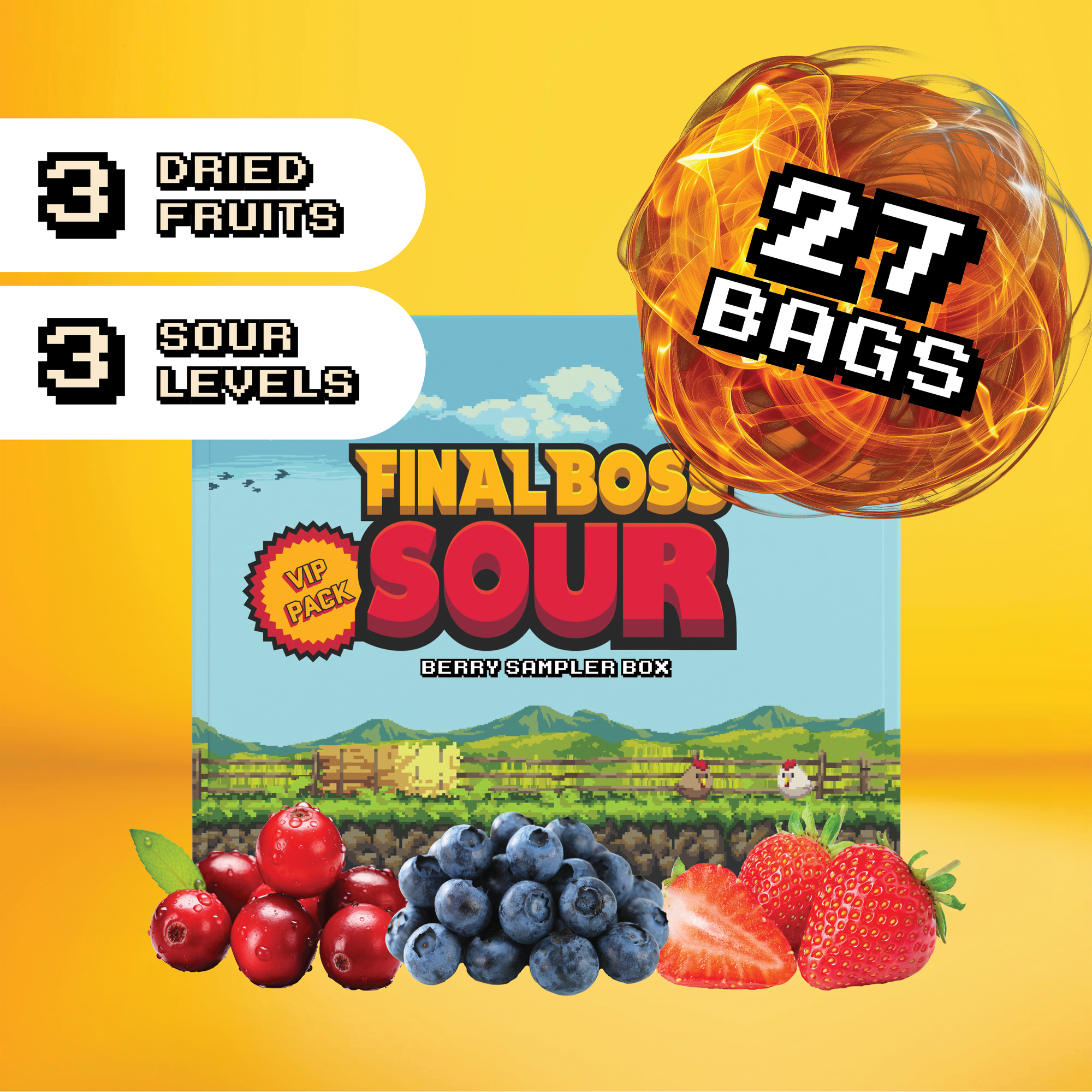 Ultimate Berry Sampler Box (27 Pack)