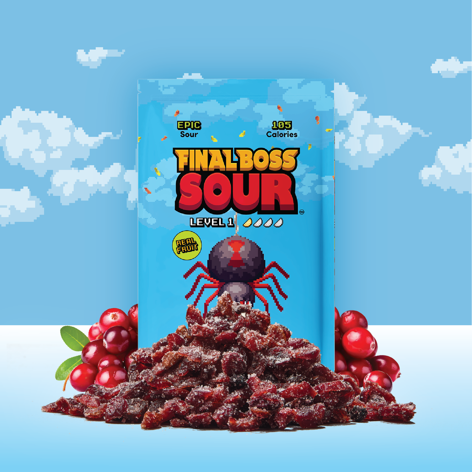 Level 1 Cranberries (24 Pack)