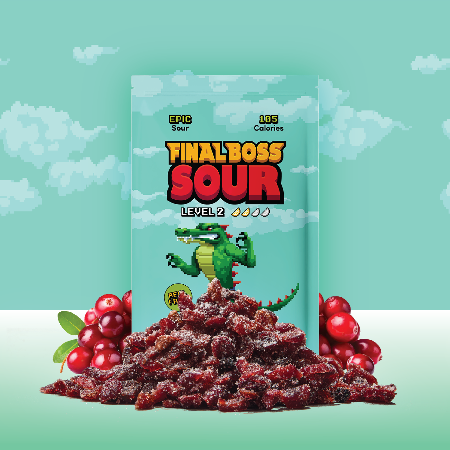 Level 2 Cranberries (24 Pack)