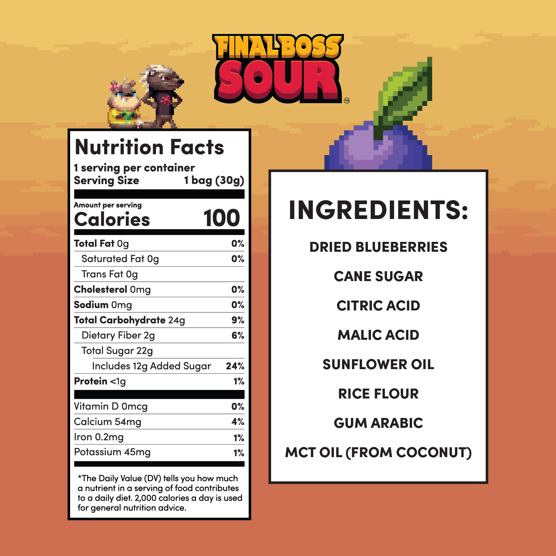 Level 2 Blueberries (24 Pack)