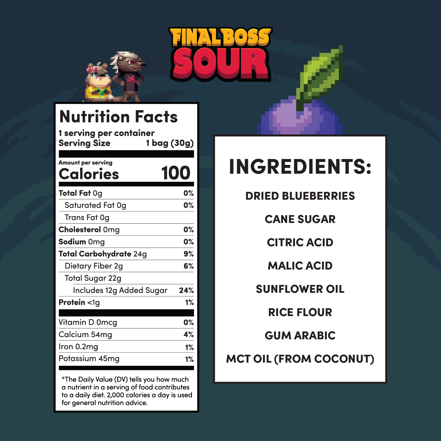 Level 3 Blueberries (24 Pack)