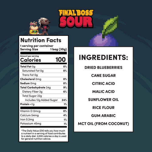 Level 3 Blueberries (24 Pack)