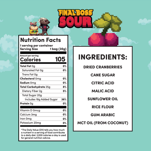 Level 2 Cranberries (24 Pack)