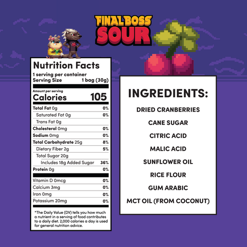 Level 3 Cranberries (24 Pack)