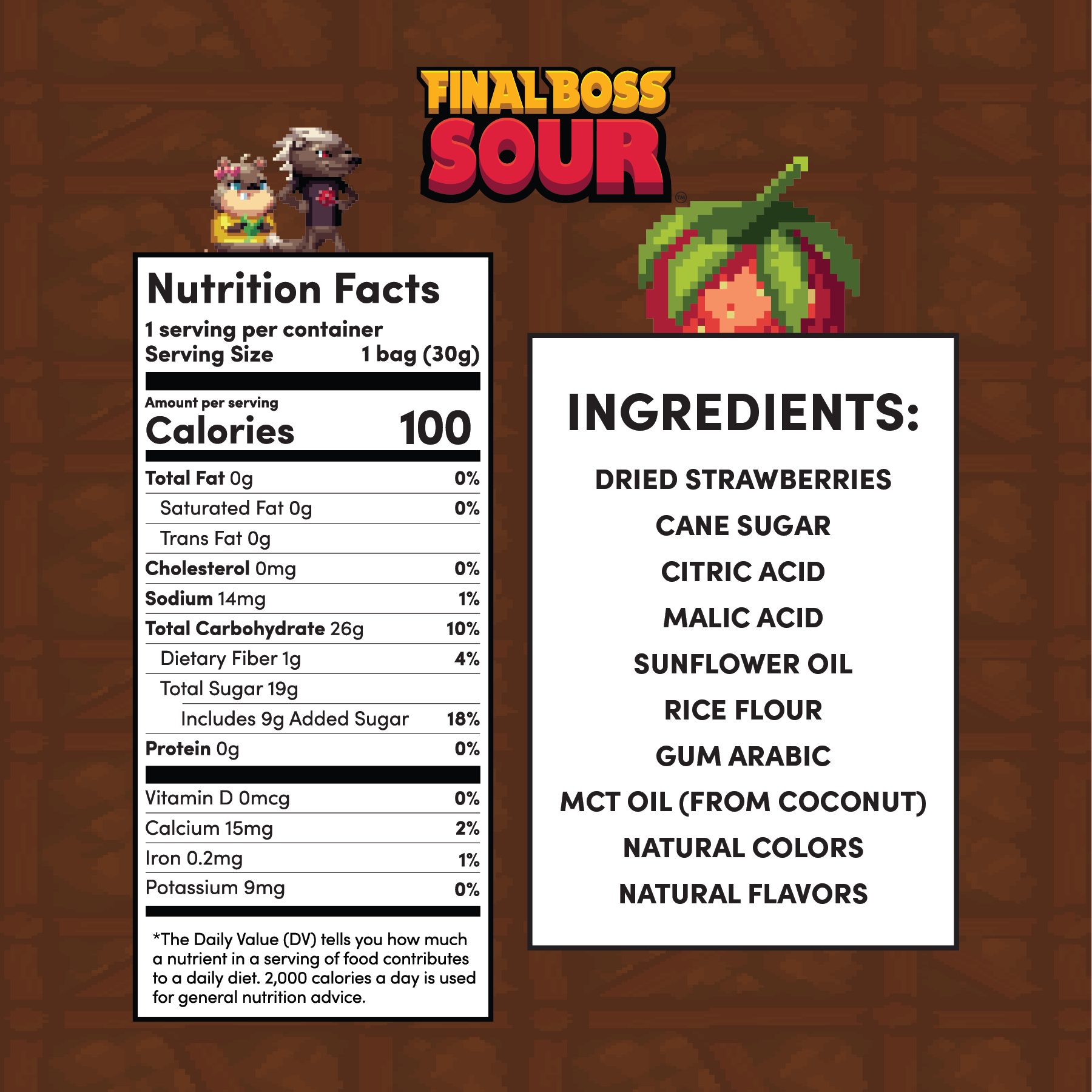 Level 3 Strawberry PDQ (12 Count)