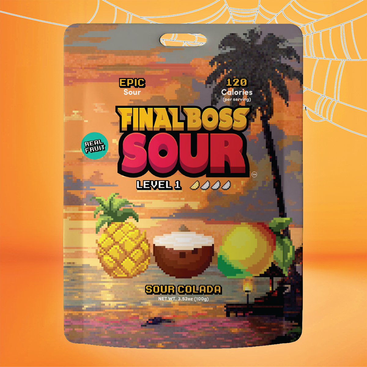 Level 1 Sour Pina Colada (Mango + Pineapple + Coconut) (1-Pack)