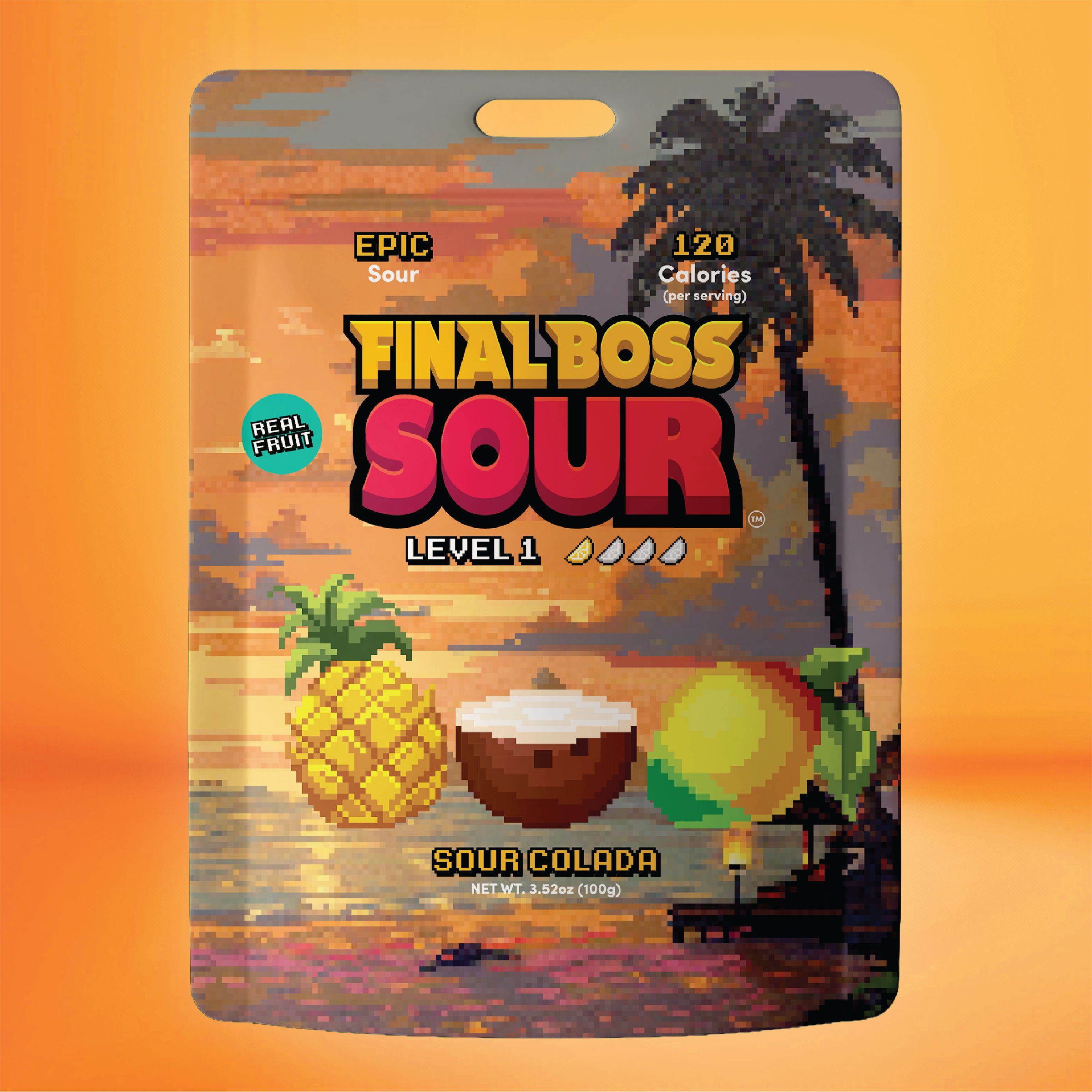 Sour Pina Colada (Mango + Pineapple + Coconut) (4-Pack)