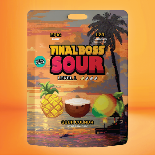 Sour Pina Colada (Mango + Pineapple + Coconut) (4-Pack)