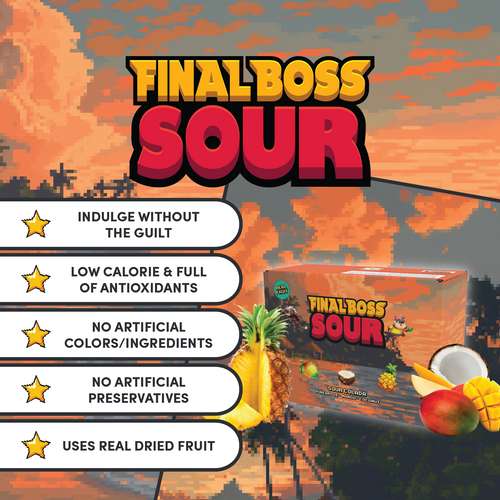 Sour Pina Colada (Mango + Pineapple + Coconut) (4-Pack)