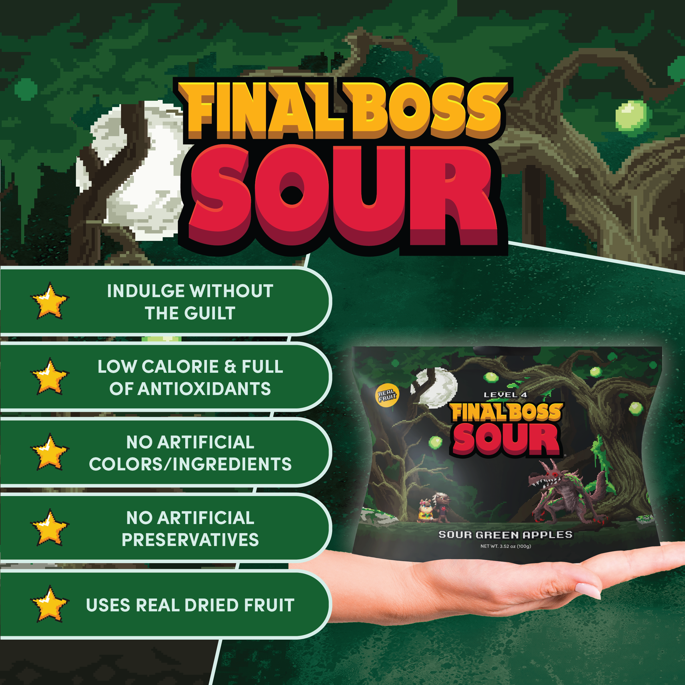 Level 4 Green Apple (4-Pack)