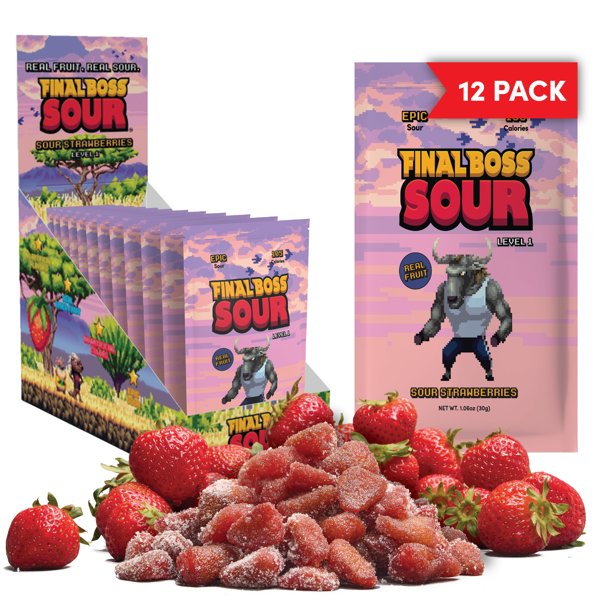 Level 1 Strawberry PDQ (12 Count)