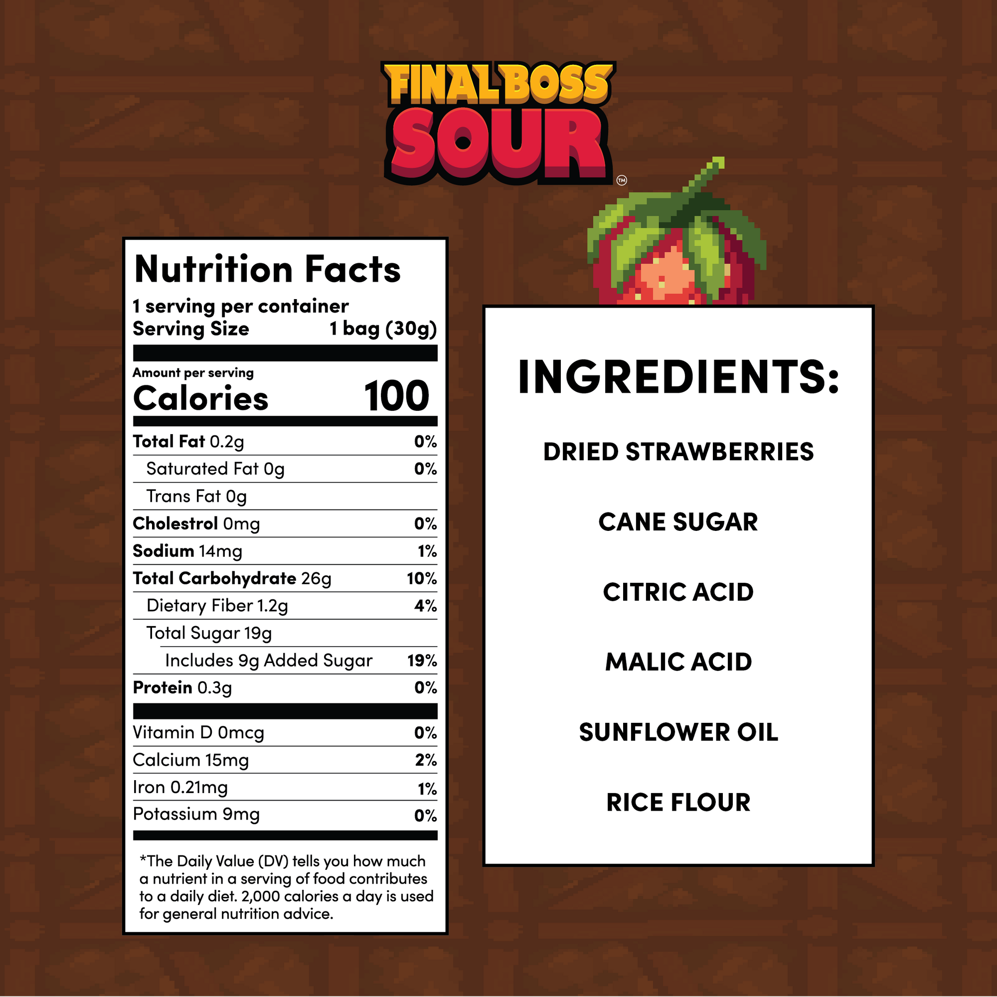 Level 3 Strawberry PDQ (12 Count)