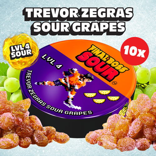 Trevor Zegras x FBS: Level 4 Sour Grapes (10 Pack)