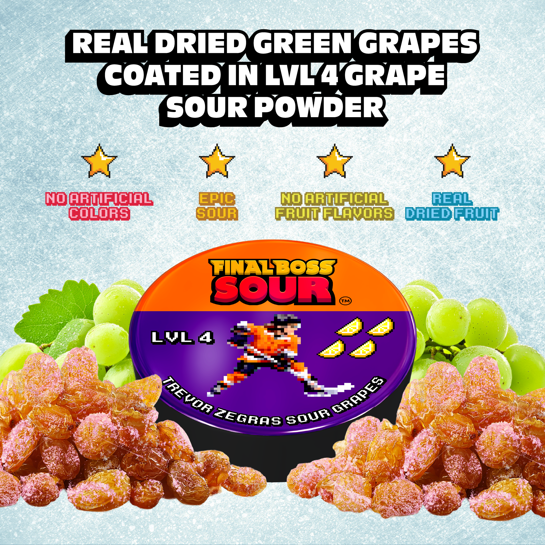 Trevor Zegras x FBS: Level 4 Sour Grapes (10 Pack)
